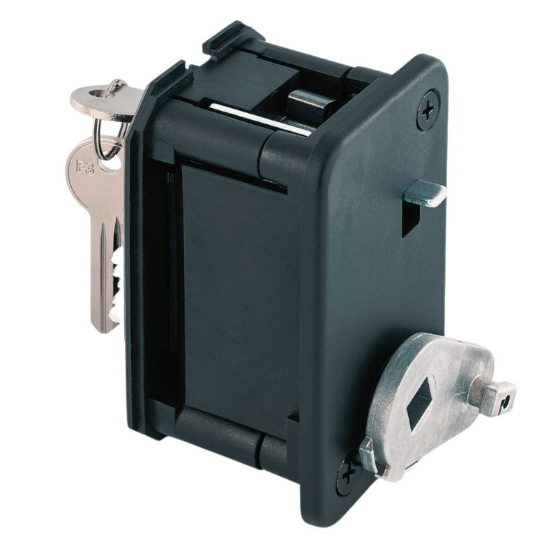 dos d'une serrure à Cylindre Profilé Tubauto TS 42.5mm pour portes de garage sectionnelles 3088641