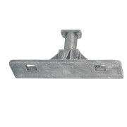Vue du dessous d'une broche de Verrouillage Tubauto pour portes de garage sectionnelles 3047225