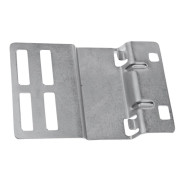 Vue arrière d'une plaque porteuse de verrouillage pour porte de garage Tubauto 3047258