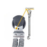 Ressort 756 pour portes de garage sectionnelles Hormann 3051064