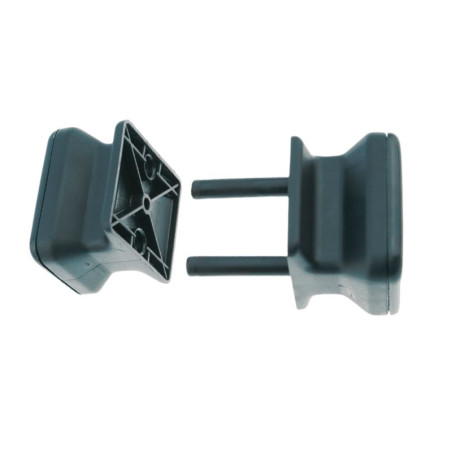 Vue d'une poignée de levage inférieure carrée pour porte de garage Tubauto 3054156