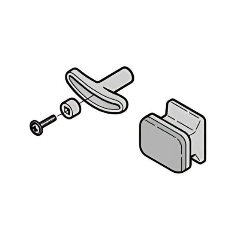 Poignée intérieure pour portes Tubauto