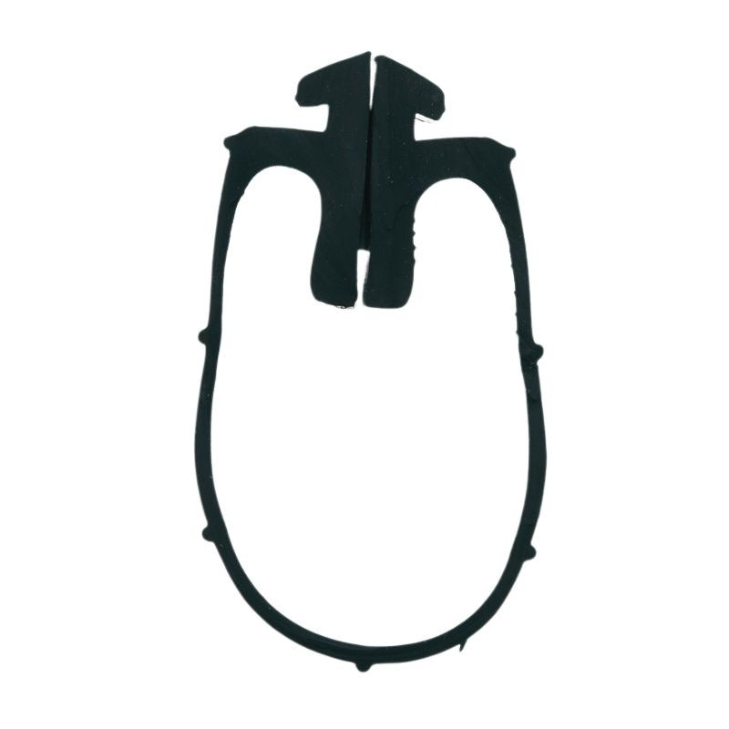 Vue découper d'un Joint Bas pour portes de garage Tubauto