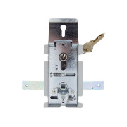 Serrure Tubauto avec cylindre longueur 40mm pour portes de garage basculantes 872120