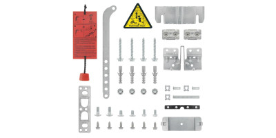 Sachet d'accessoires pour motorisations Europro et Procom 7/10/20 de portes de garage Tubauto 438565