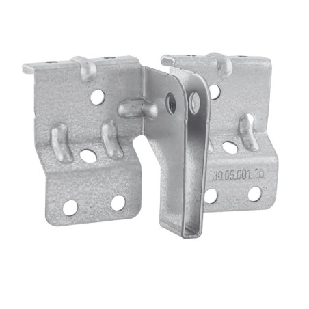 Console de liaison avec pièce d'écartement pour motorisation de porte de garage Tubauto 438164 438177