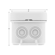 Côte Récepteur HET 2 868 MHz Tubauto pour porte de garage