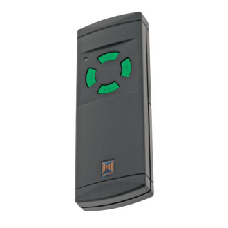 Télécommande HS4 26.975MHz à touches vertes pour motorisation Tubauto