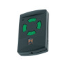 Mini Télécommande HSM4 de fréquence 27.455MHz à touches vertes pour motorisations Tubauto 437233