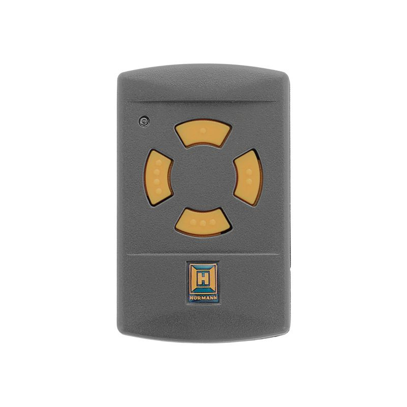 Mini Télécommande HSM4 de fréquence 433MHz à touches orange pour motorisations Tubauto 437038