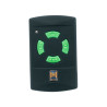 Mini Télécommande HSM4 de fréquence 433MHz à touches vertes pour motorisations Tubauto 437234