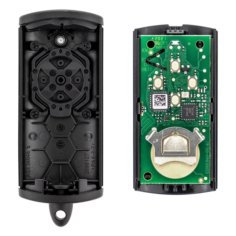 Télécommande noire HSE 4BS 868MHz pour motorisation Tubauto