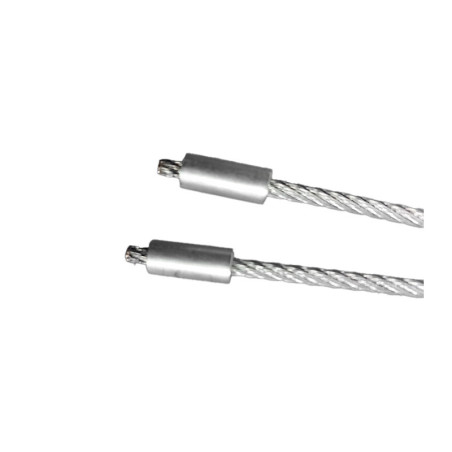 embout câble porte garage sectionnelle Tubauto ferrure z