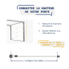 dimensions porte garage sectionnelle Tubauto ferrure z