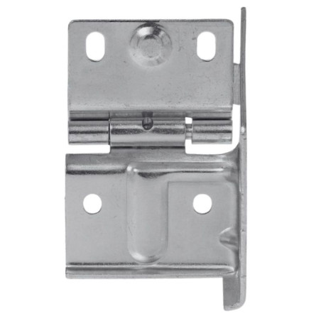 Vue de face d'un support Roulette Intermédiaire droit Tubauto pour portes de garage sectionnelles 3045114