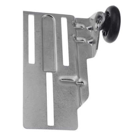 vue de côté d'un support Roulette supérieur avec galet de guidage pour porte de garage sectionnelles Tubauto 3047260