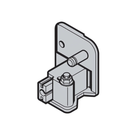 schéma d'un verrou Bas Tubauto pour porte de garage basculante 1037014