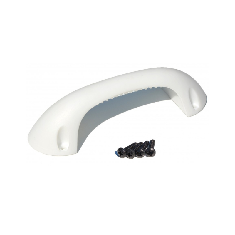 Poignée blanche seul pour porte de garage sectionnelle ou coulissante