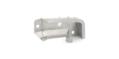 Cintre en alu pour porte de garage sectionnelle Tubauto