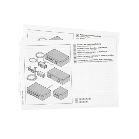 Notice Récepteur HER 1 868 MHz Tubauto pour porte de garage