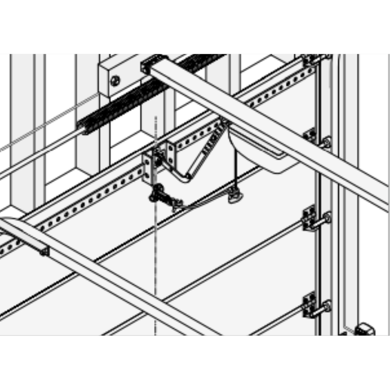 Schéma Serrure de déverrouillage de secours La Toulousaine 1100554
