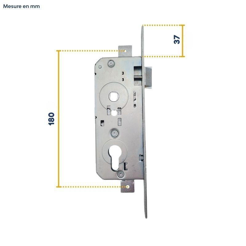 Serrure pour portillon d'une porte de garage basculante Hörmann 874424