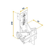 Plan parachute de câble pour porte de garage