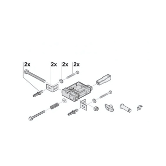 Kit tendeur de chaîne de motorisation La Toulousaine pour porte de garage