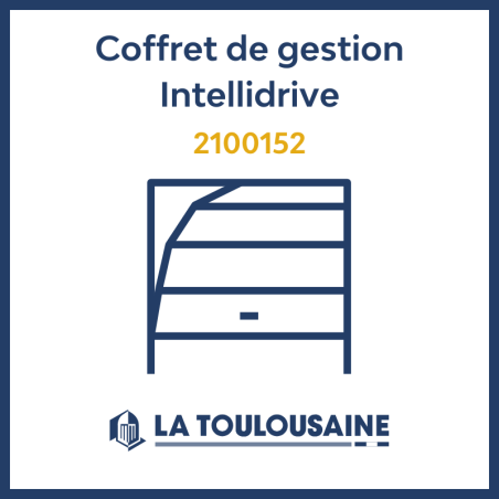 Coffret de gestion 3.0 seul pour motorisation intellidrive La Toulousaine pour porte de garage