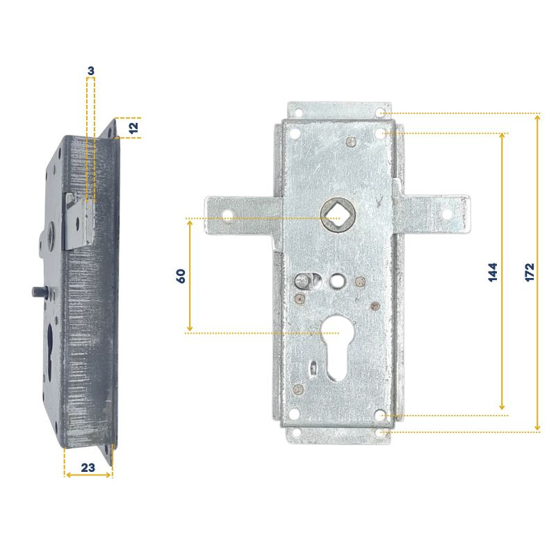 Serrure pour Portes DWM ET DW100 NFF10755