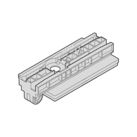 Partie basse chariot moteur TD La Toulousaine pour porte de garage
