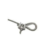 Cosse coeur pour cable acier de diamètre 5 mm pour portes de garage
