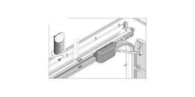 Bras d'installation sur le côté de motorisation Sommer 3123V002
