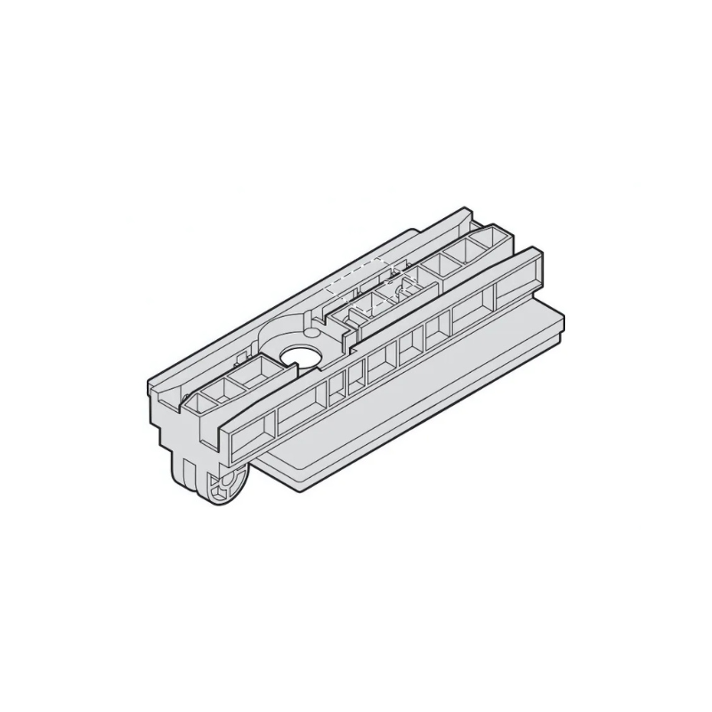 Partie basse pour chariot moteur Duo Vision Sommer de porte de garage