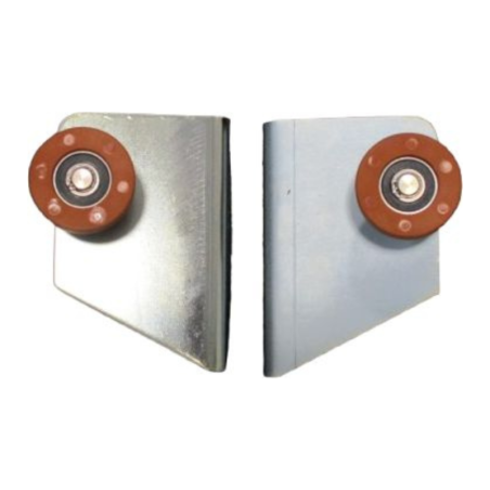 Paire de supports roulettes hautes Trafimatic+ Novoferm