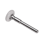 Roulette Nylon à gorge diamètre 46 mm longueur 122 mm pour portes de garage