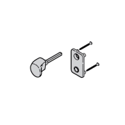 Poignée simple avec garniture Tubauto pour porte sectionnelle