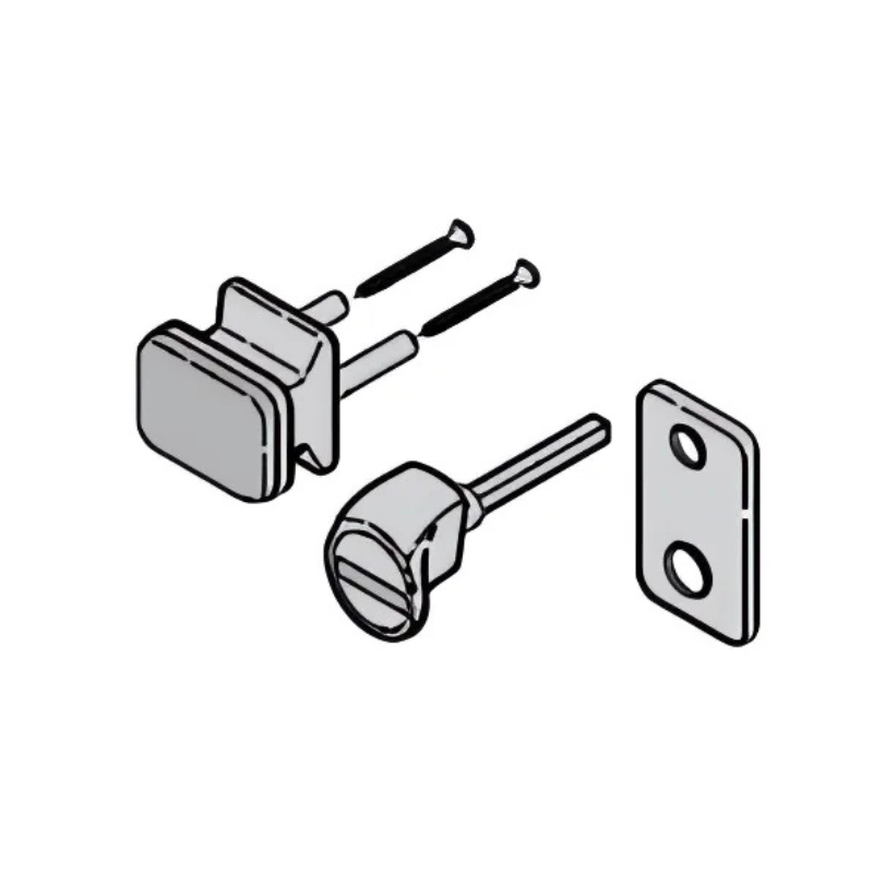 Poignée avec Garniture extérieure Tubauto pour porte de garage