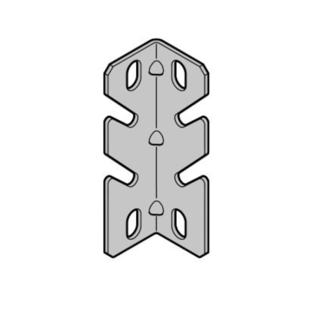 Fixation de palier d'arbre de porte de garage sectionnelle Hörmann 3101526