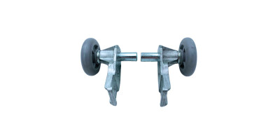 Kit supports roulettes basses Novoferm portes sectionnelles Iso HTU GST GSZ Symphonie