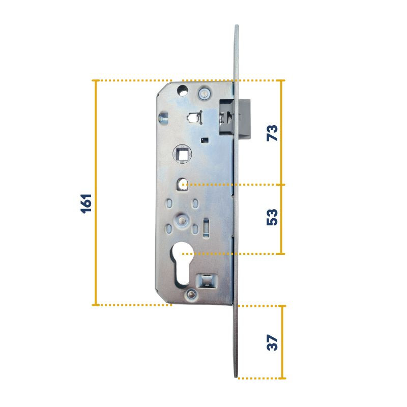 Serrure pour portillon de porte de garage basculante Hörmann 874426
