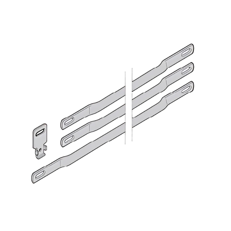 Tringles Tubauto pour portes de garage basculantes avec portillon