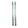 Paire de crémaillères pour ressorts de traction de porte de garage basculante ou sectionnelle