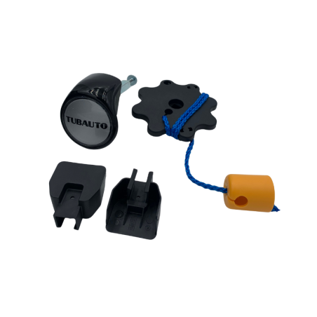 Poignée Tubauto pour porte de garage basculante débordante sans rails