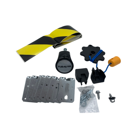 Poignée Tubauto pour porte de garage basculante débordante sans rails