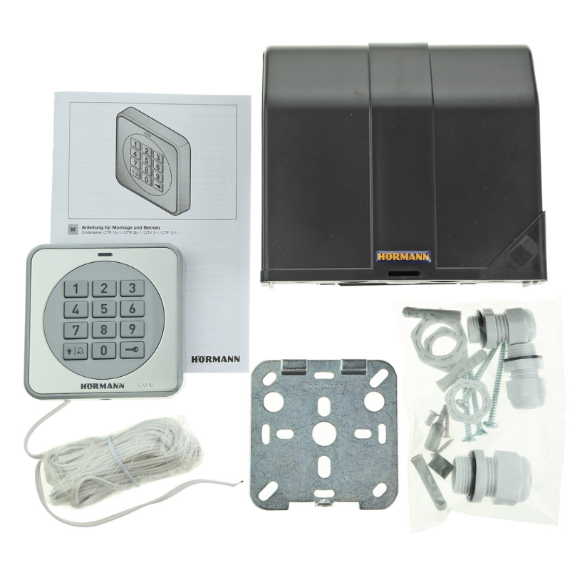 Ensemble digicode filaire CTR 3B-1 Hormann pour porte de garage
