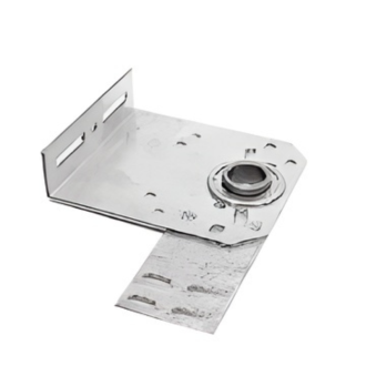 Palier d'extrémité pour porte de garage sectionnelle industrielle