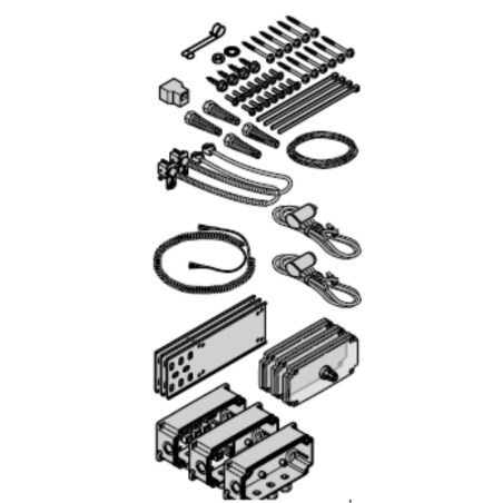 Kit de connexion de barres palpeuse de porte SPU F42 Hörmann 637009