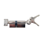 Cylindre avec bouton molette 40x30 version Premium de la porte de garage ISO 45