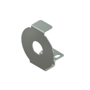 Couvercle pour support de poulie de porte de garage sectionnelle à ressorts de traction
